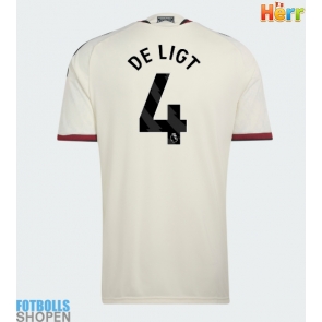Billiga Manchester United Matthijs de Ligt #4 Tredjeställ 2026-27 Kortärmad
